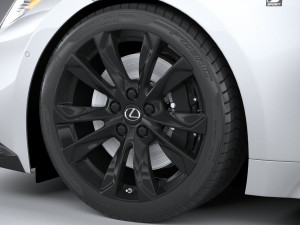 Lexus LS 500H F-Sport 2021 Modello 3D