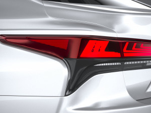 Lexus LS 500H F-Sport 2021 Modello 3D