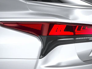 Lexus LS 500H F-Sport 2021 3D Model