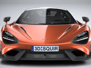Mclaren 765LT 2021 Model 3D