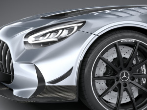 Mercedes-Benz AMG GT Black Series 2021 Modèle 3D