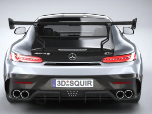 Mercedes-Benz AMG GT Black Series 2021 3D Model