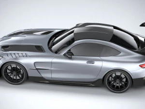 Mercedes-Benz AMG GT Black Series 2021 3D Model