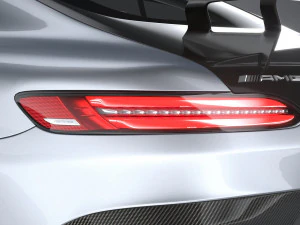 Mercedes-Benz AMG GT Black Series 2021 3D Model