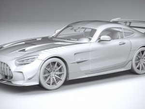 Mercedes-Benz AMG GT Black Series 2021 Modèle 3D