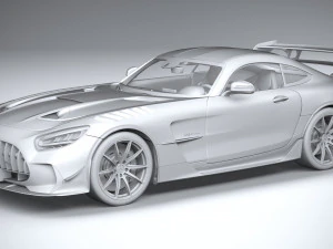 Mercedes-Benz AMG GT Black Series 2021 3D Model