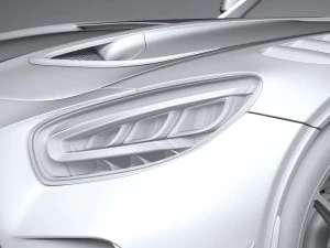 Mercedes-Benz AMG GT Black Series 2021 3D Model