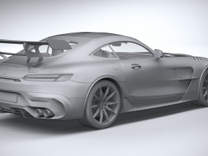 Mercedes-Benz AMG GT Black Series 2021 Modèle 3D
