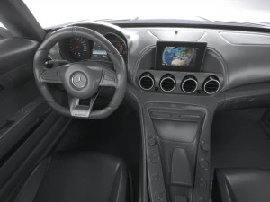 Mercedes-Benz AMG GT Black Series 2021 3D Model