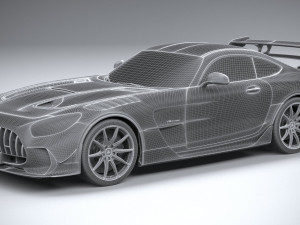 Mercedes-Benz AMG GT Black Series 2021 Modèle 3D