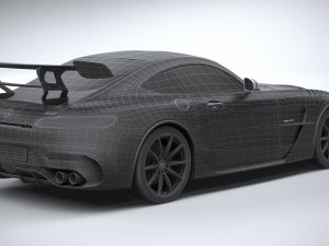 Mercedes-Benz AMG GT Black Series 2021 Modèle 3D