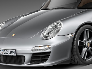 Porsche 911 Carrera 997 Coupe 2011 Modelo 3D