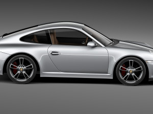 Porsche 911 Carrera 997 Coupe 2011 Modelo 3D