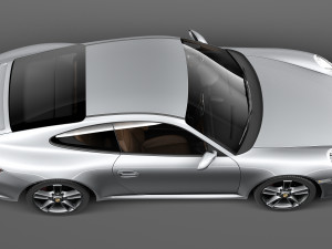 Porsche 911 Carrera 997 Coupe 2011 Modelo 3D