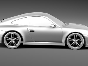 Porsche 911 Carrera 997 Coupe 2011 Modelo 3D