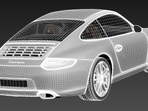 Porsche 911 Carrera 997 Coupe 2011 Modelo 3D