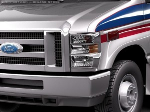 E-450 Ambulance 2011 Model 3D