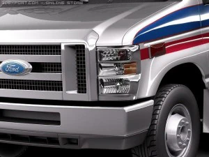 E-450 Ambulance 2011 3D Model