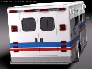 E-450 Ambulance 2011 Model 3D