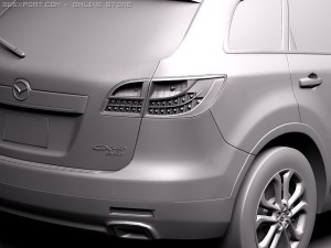 Mazda CX-9 2011 Model 3D