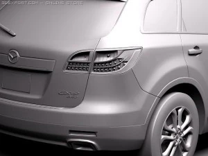 Mazda CX-9 2011 3D Model