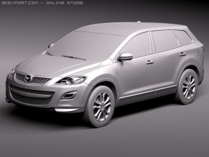 Mazda CX-9 2011 Model 3D