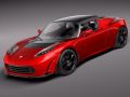 Tesla Roadster 25 2011 Modello 3D