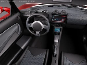 Tesla Roadster 25 2011 3D Model