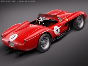 Ferrari 250 Testa Rossa 1957 3D Model