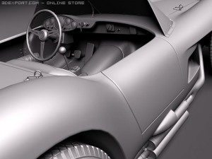 Ferrari 250 Testa Rossa 1957 3D Model