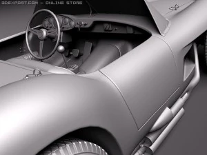 Ferrari 250 Testa Rossa 1957 3D Model