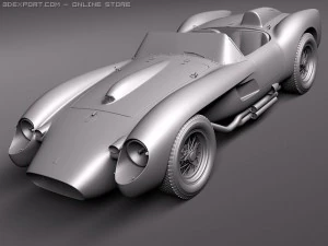 Ferrari 250 Testa Rossa 1957 3D Model
