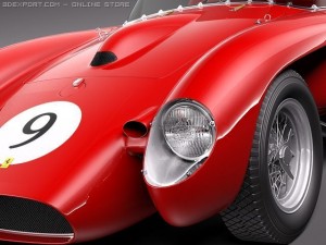Ferrari 250 Testa Rossa 1957 3D Model