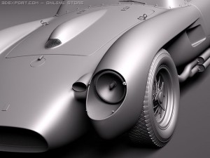 Ferrari 250 Testa Rossa 1957 3D Model