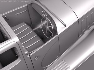 Bugatti Type 41 Royale Coupe Napoleon 3Dモデル