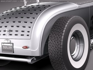 F1932 HotRod Salt Lake Racer 3D Модель