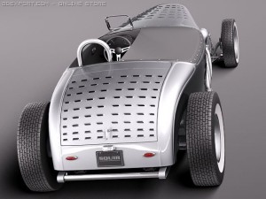 F1932 HotRod Salt Lake Racer 3D Модель