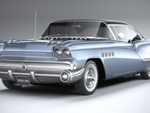 Generic American Car 1958 3D 模型