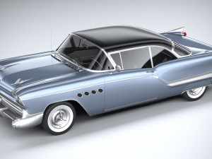 Generic American Car 1958 3D 模型