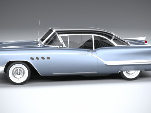 Generic American Car 1958 3D 模型