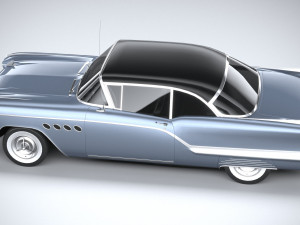 Generic American Car 1958 3D 模型