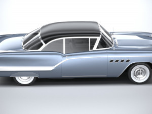 Generic American Car 1958 3D 模型