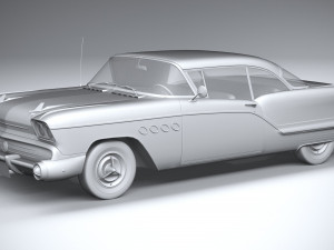 Generic American Car 1958 3D 模型