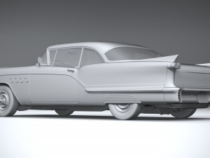 Generic American Car 1958 3D 模型