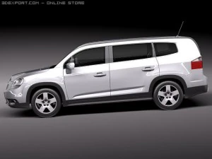 Chevrolet Orlando 2012 3D Model