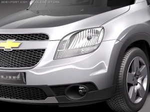 Chevrolet Orlando 2012 3D Model