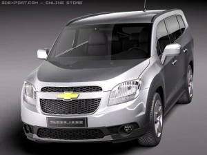 Chevrolet Orlando 2012 3D Model