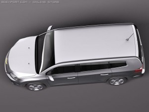 Chevrolet Orlando 2012 3D Model