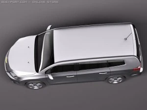 Chevrolet Orlando 2012 3D Model