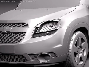 Chevrolet Orlando 2012 3D Model